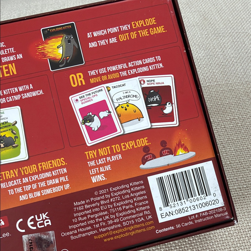 Exploding Kittens Card Game - Picture 5 of 7